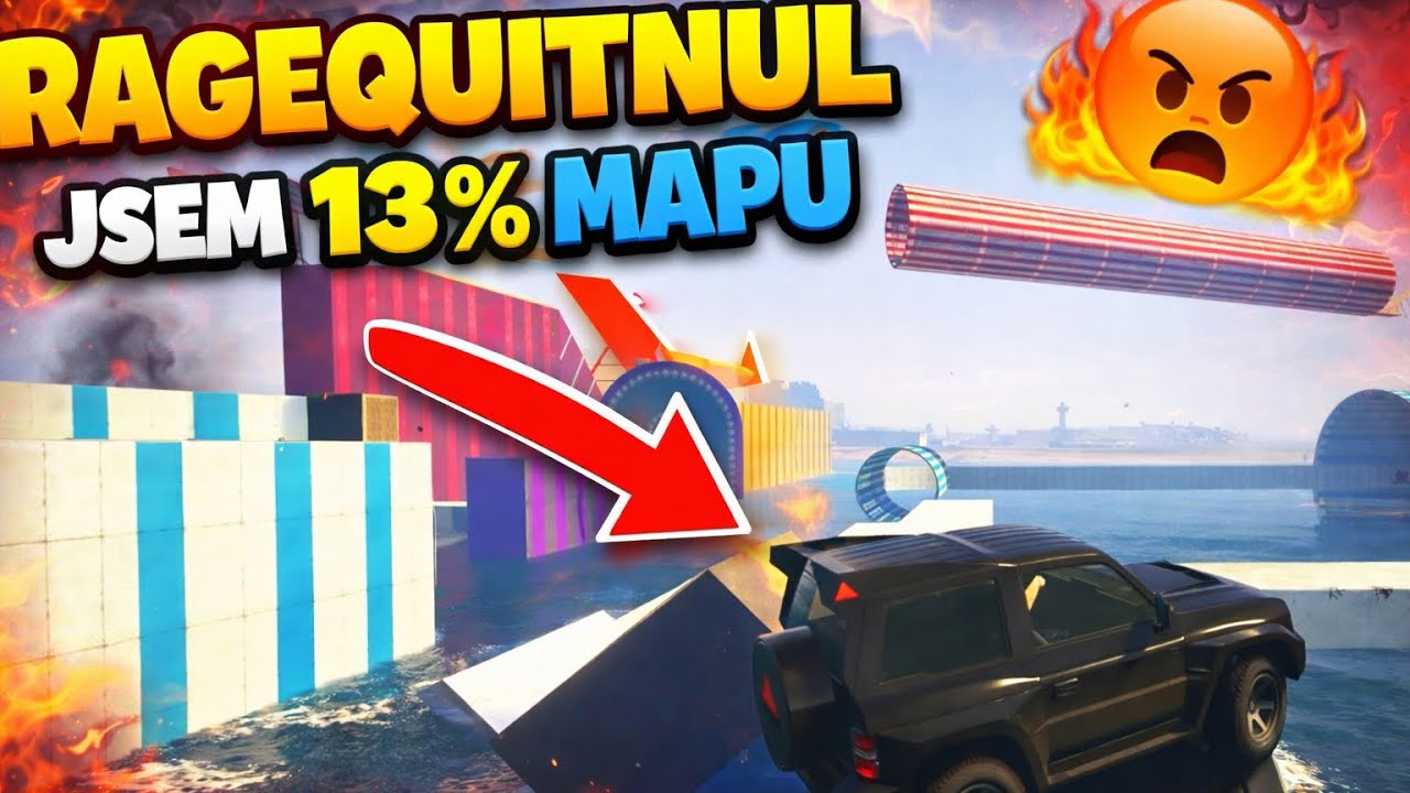 RAGEQUITNUL JSEM 13% MAPU!