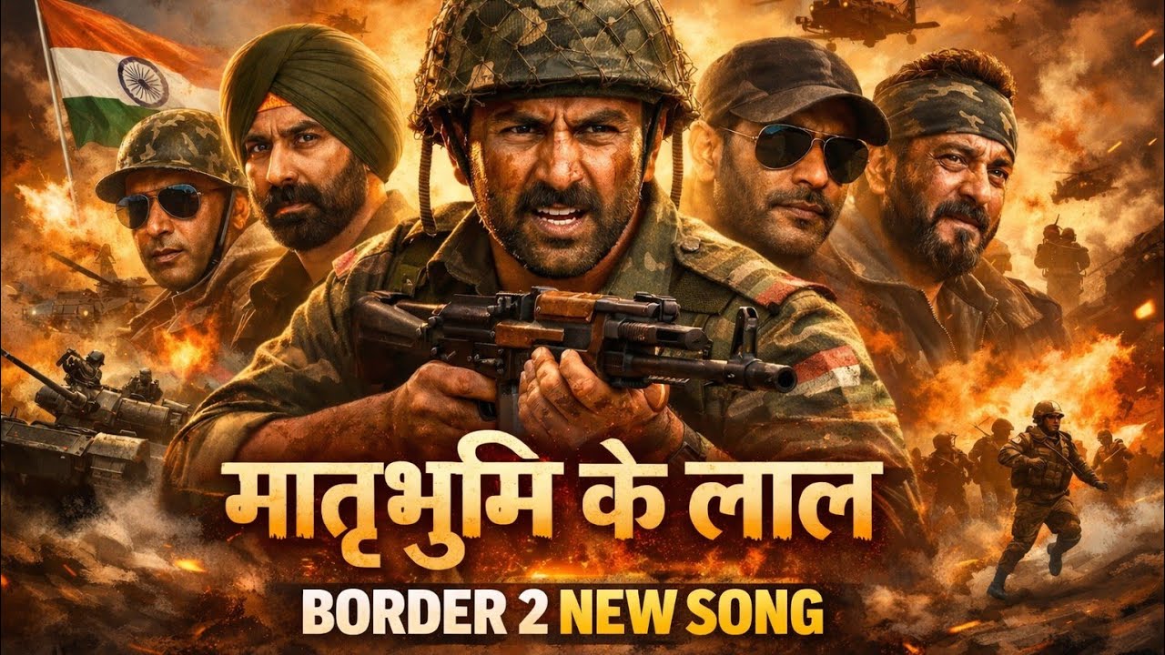 मातृभूमि के लाल  || Matrabhoomi ke Lal || Border 2 || New song #song 