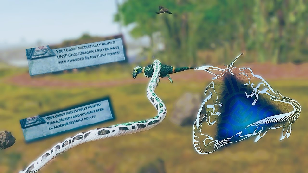 11.0 Palaeophis And 8.0 Mosasaurus TEAM UP - Beasts Of Bermuda