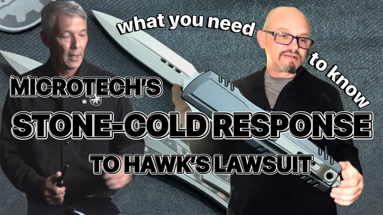 Hawk Knives sues Microtech. More details emerge. Watch to the end to predict what’s next!