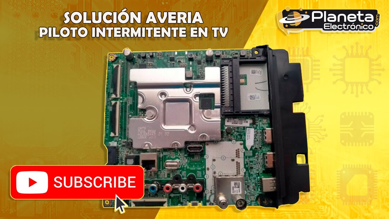 Solución avería piloto intermitente en TV (OKI, TDSYSTEM, Etc...)