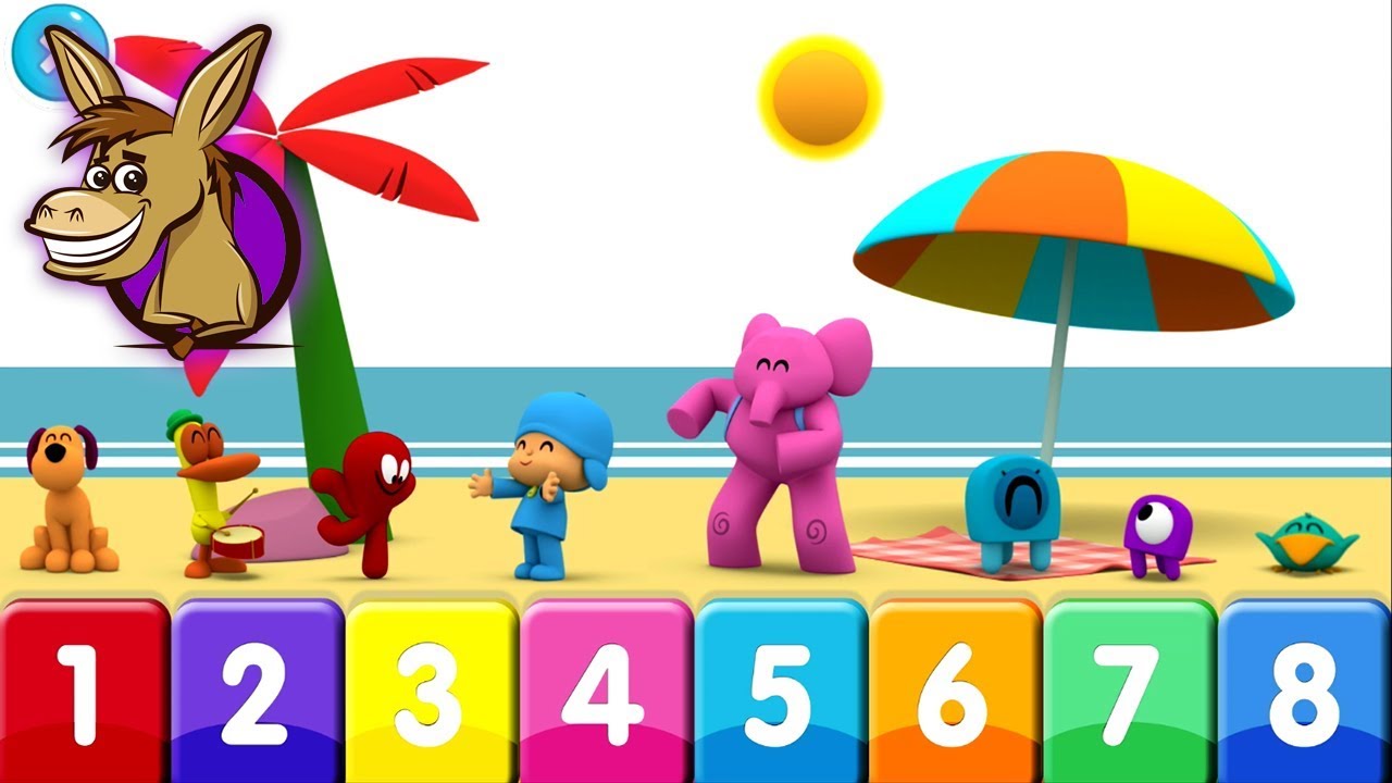 Pocoyó Piano App Gameplay [Zinkia Entertaiment]
