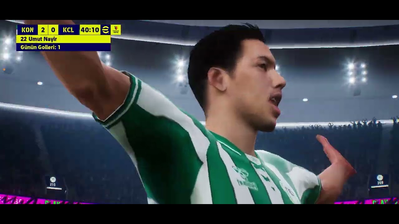 Trendyol Süper Lig￼ Konyaspor vs Kocaelispor PES 2026 mobile