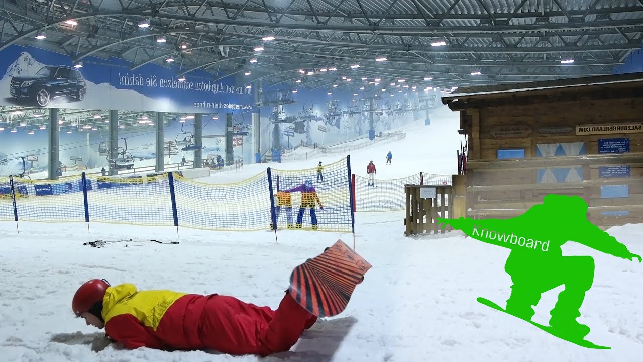 falling and standing up | Snowboard Beginner Lesson #3