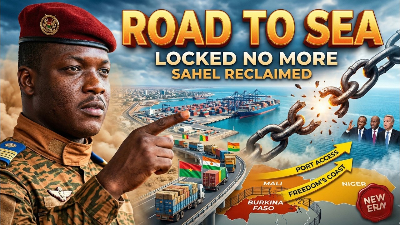 Locked No More! Ibrahim Traoré’s Strategic March to the Sea Begins