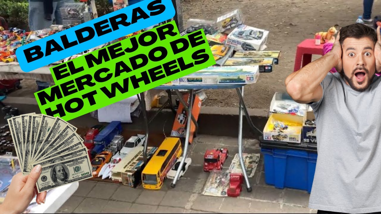 El Mercado de Hotwheels más grande Balderas CDMX | increíbles piezas | Mr STH