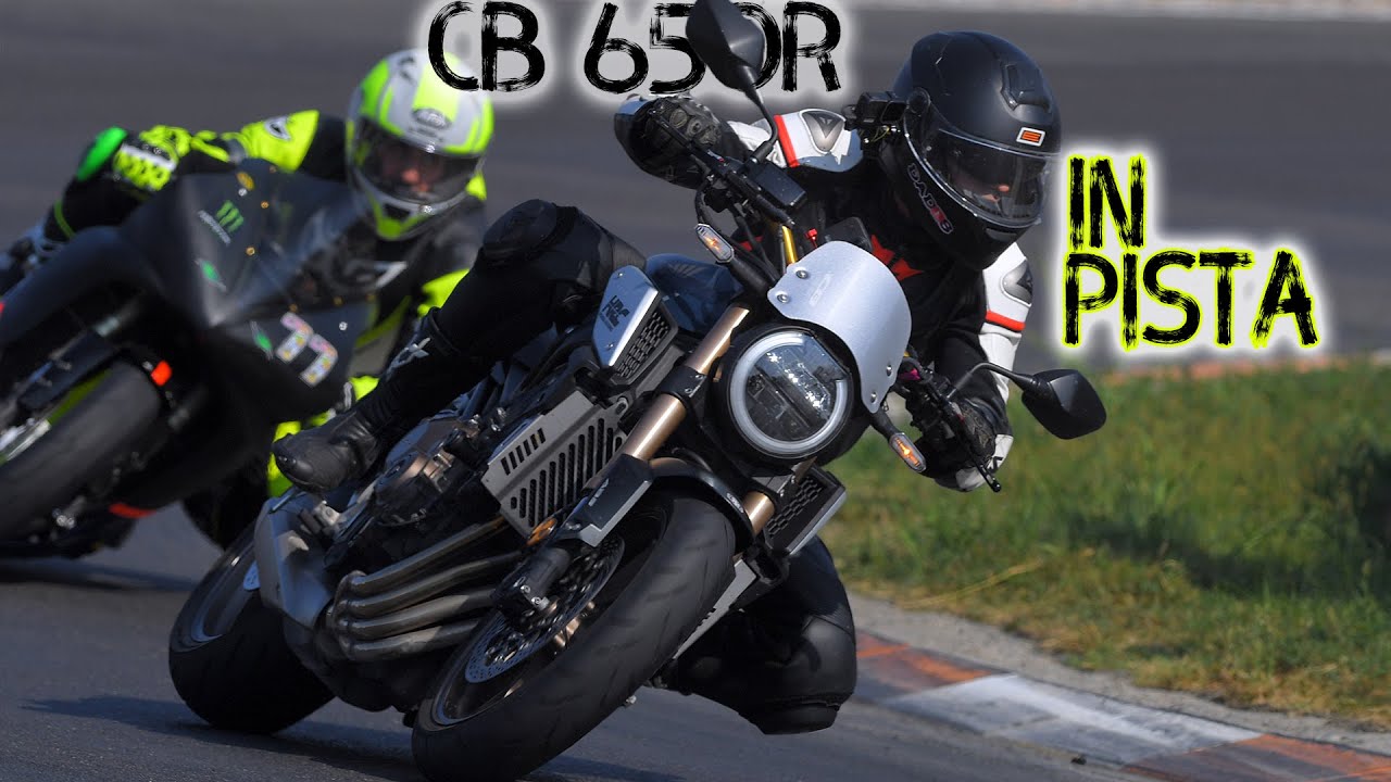 Prima PISTATA con il CB 650R