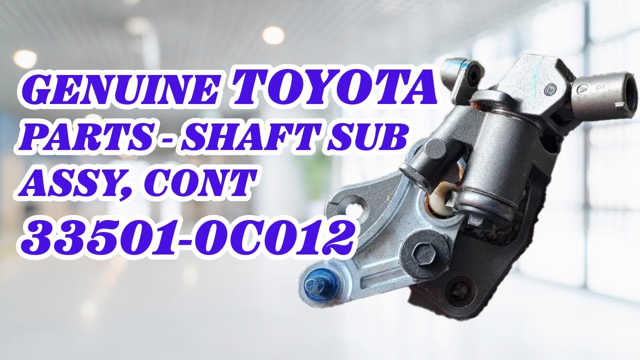 Toyota Tundra 2003: Idea Cómo Cambiar Shaft Assembly 33501-0C012 Palanca de Cambios; Gear Lever