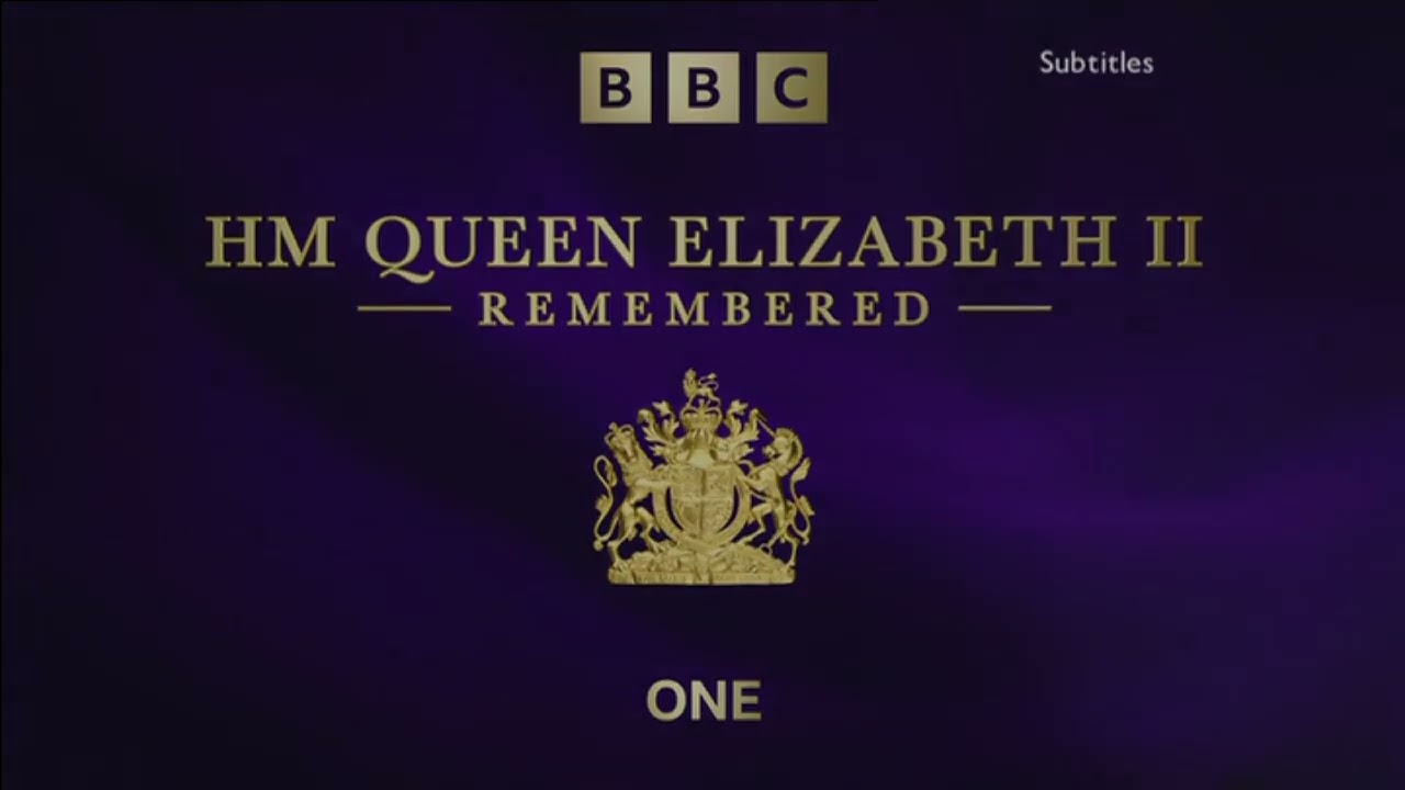 Every BBC One ident that aired on Monday 19th September 2022