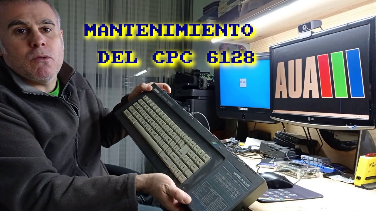 Mantenimiento básico de un Amstrad CPC 6128