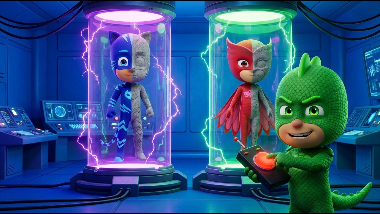 Gekko’s Power Move: Will He Free Catboy & Owlette? 🚨⚡ | PJ Mask Animation