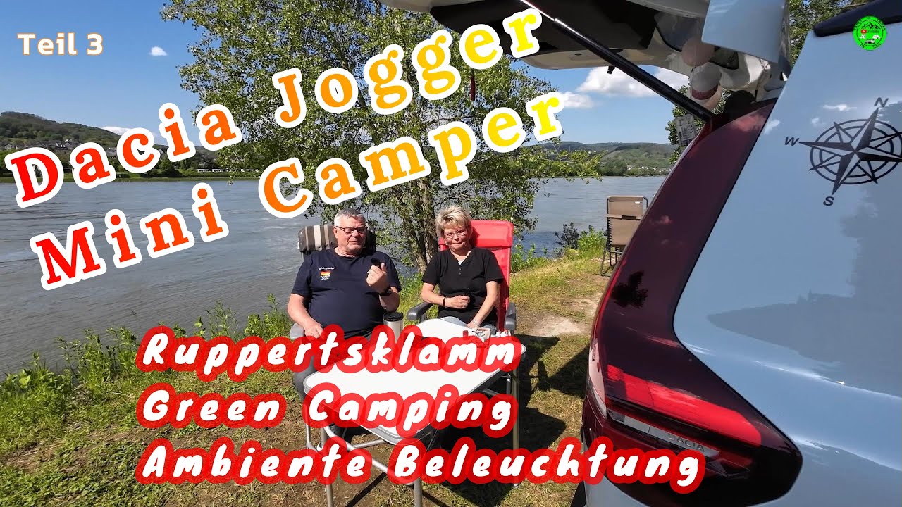 Dacia Jogger Mini Camper , Mosel Rhein - Ruppertsklamm - Ambiente Beleuchtung - Green Camping Teil 3