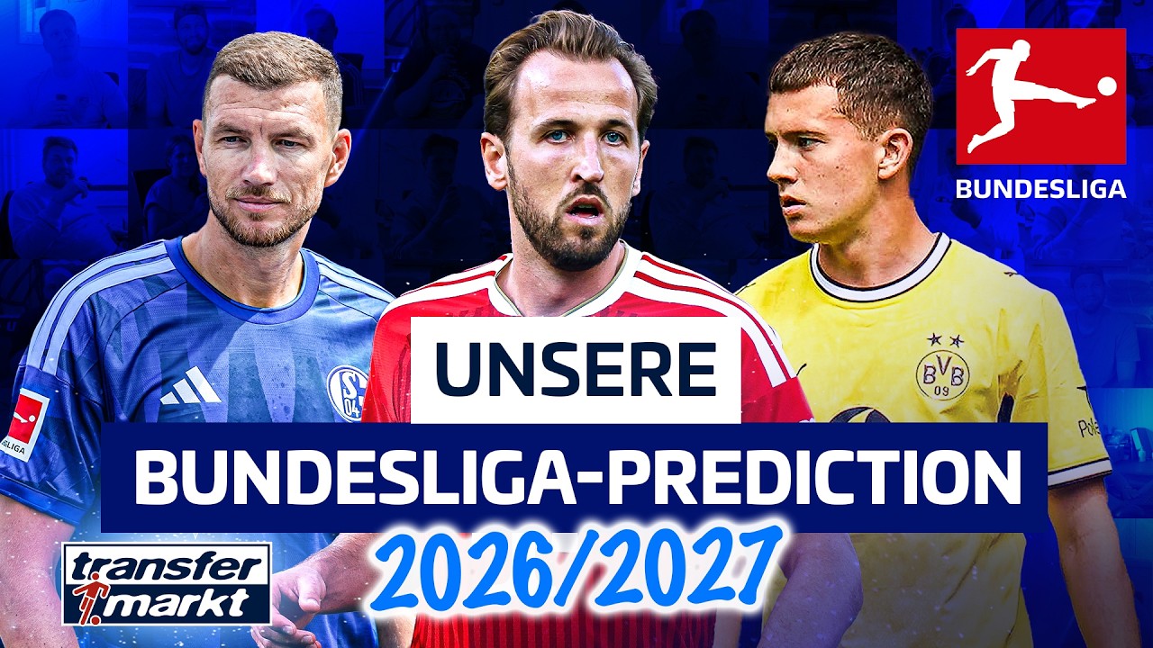 So tippt das Transfermarkt-Team die Bundesliga-Saison 2026/27
