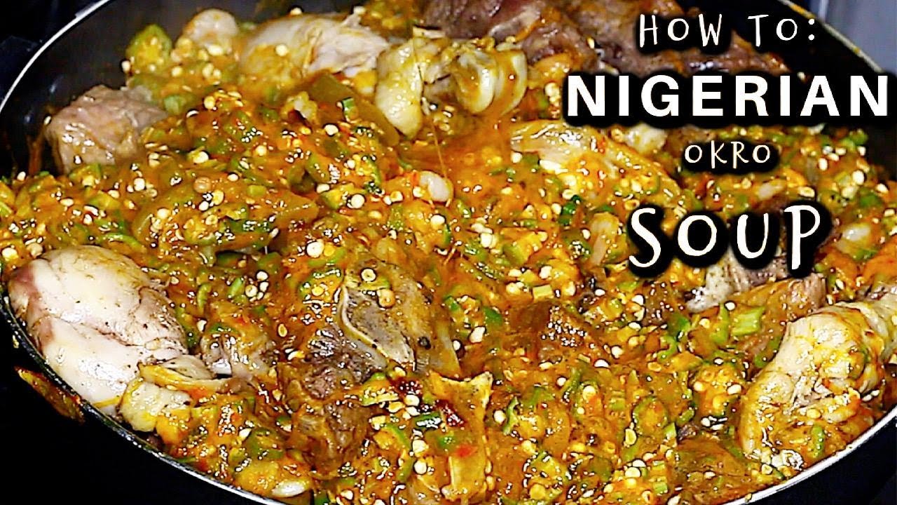 THE BEST NIGERIAN OKRO SOUP RECIPE : PERFECT FAMILY MEAL | OMABELLETV