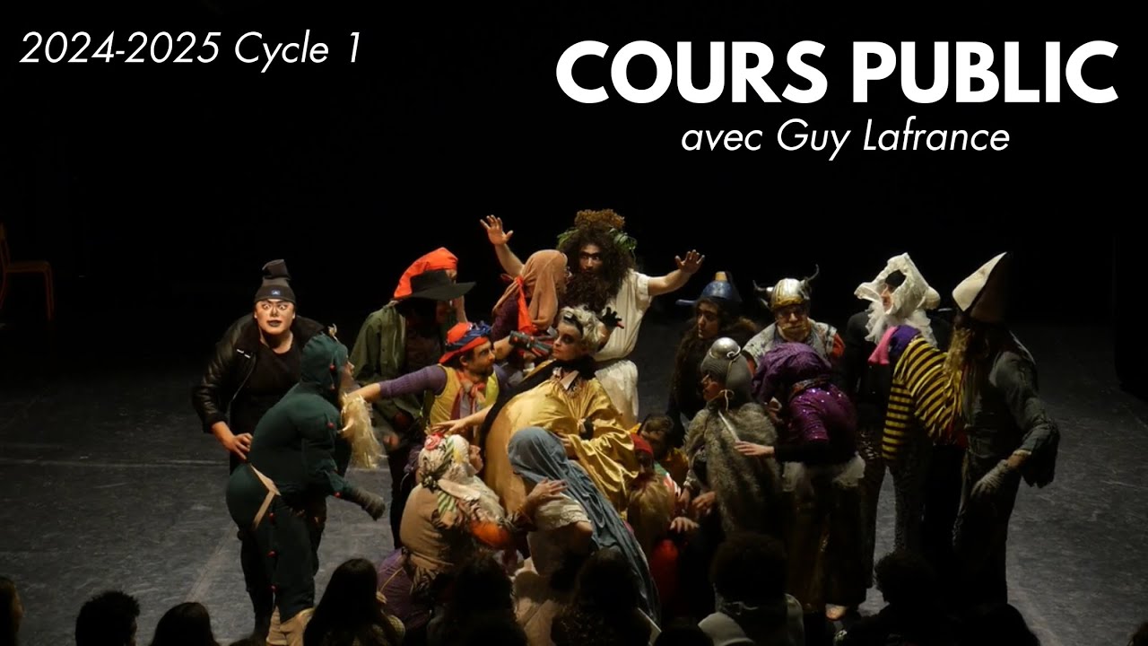 LES COURS PUBLICS | 21 décembre 2024 avec Guy Lafrance (Version courte)