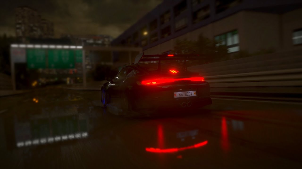 Porsche 911 GT3RS - MY EYES (TRAVIS SCOTT) | Assetto Corsa Cinematic