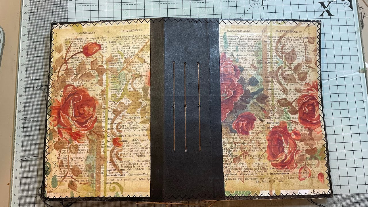 Let’s Make a Journal Cover from a Cereal Box for my Big Red Journal