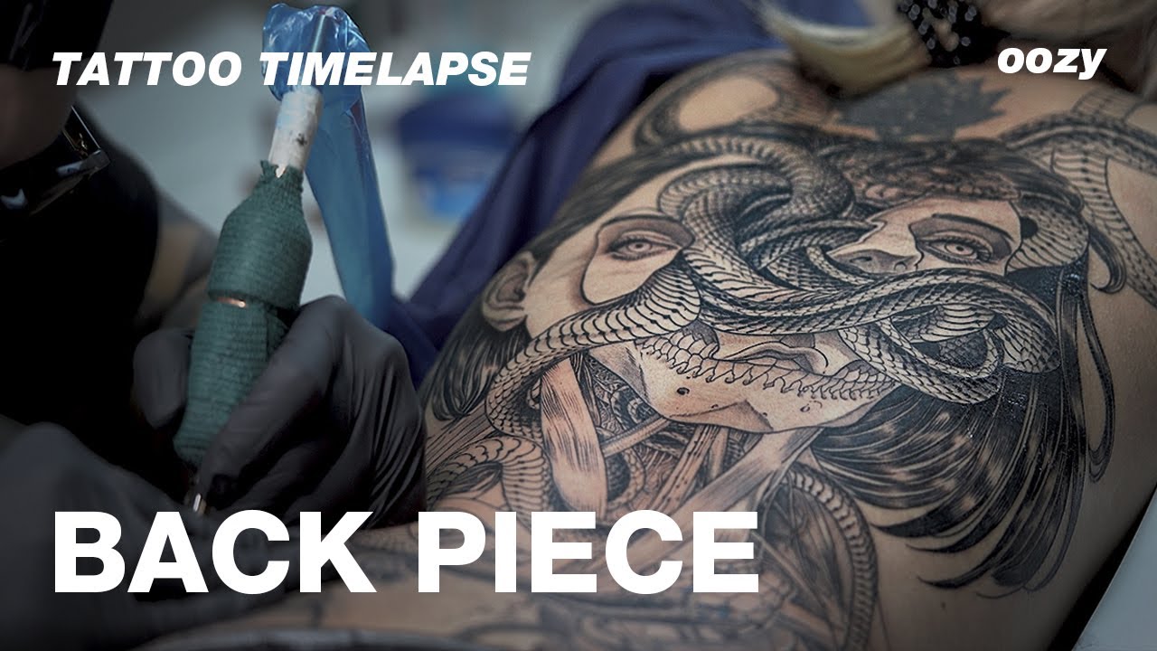 BACKPIECE TATTOO TIMELAPSE [OOZYTATTOO]