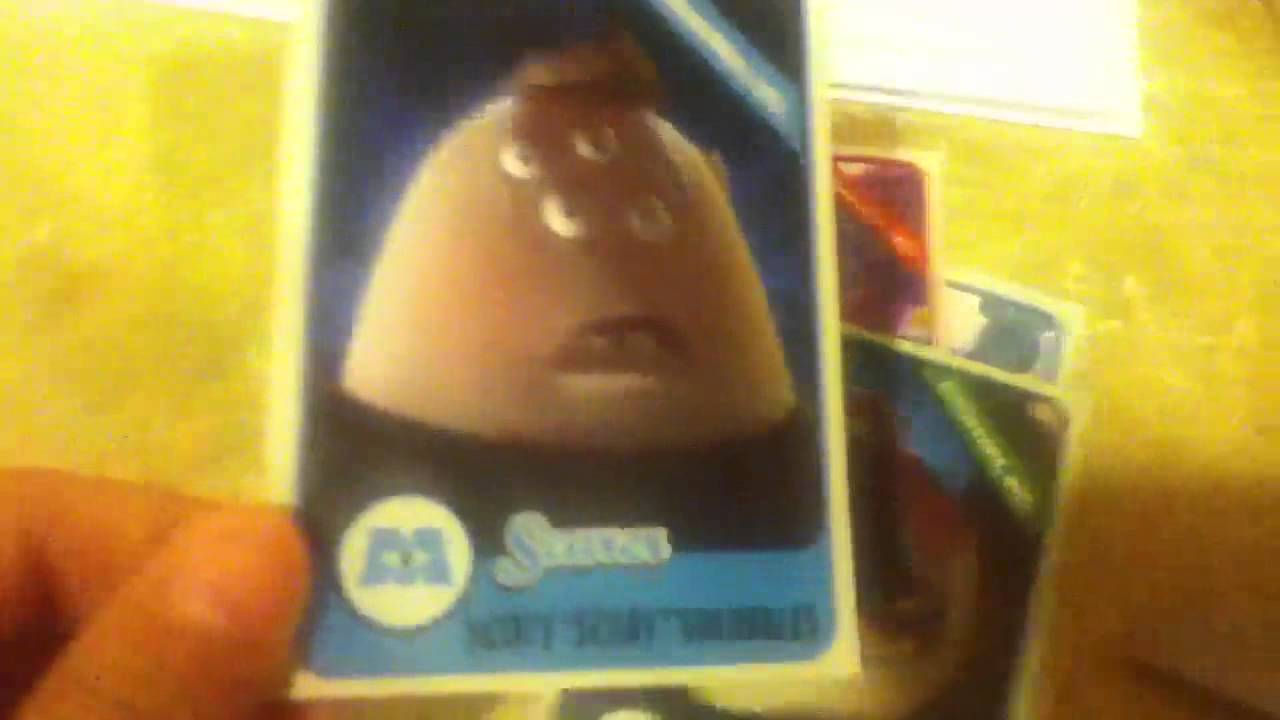 Monster university cards