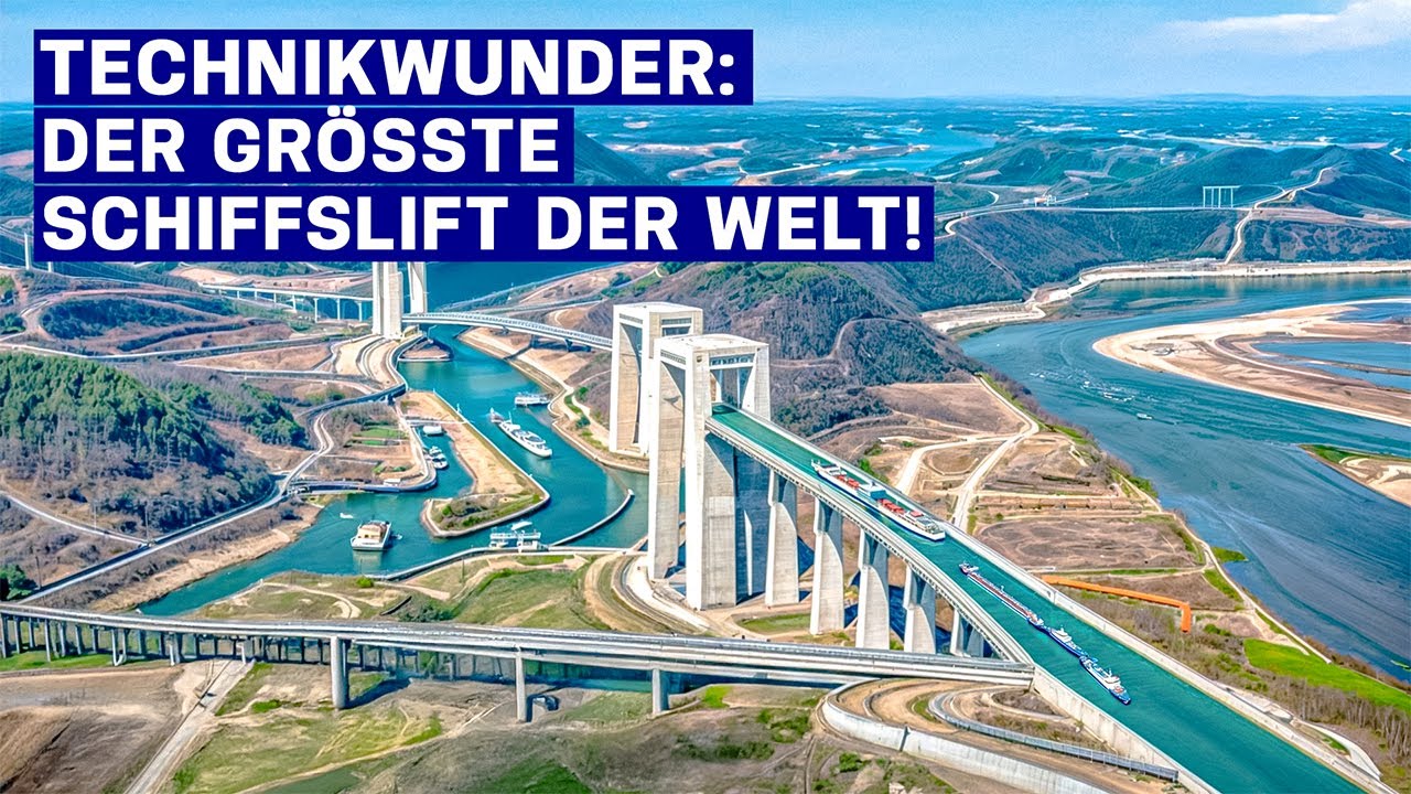 Weltrekord: 113m Schiffshebewerk! Die unglaubliche chinesische Ingenieurskunst im Detail
