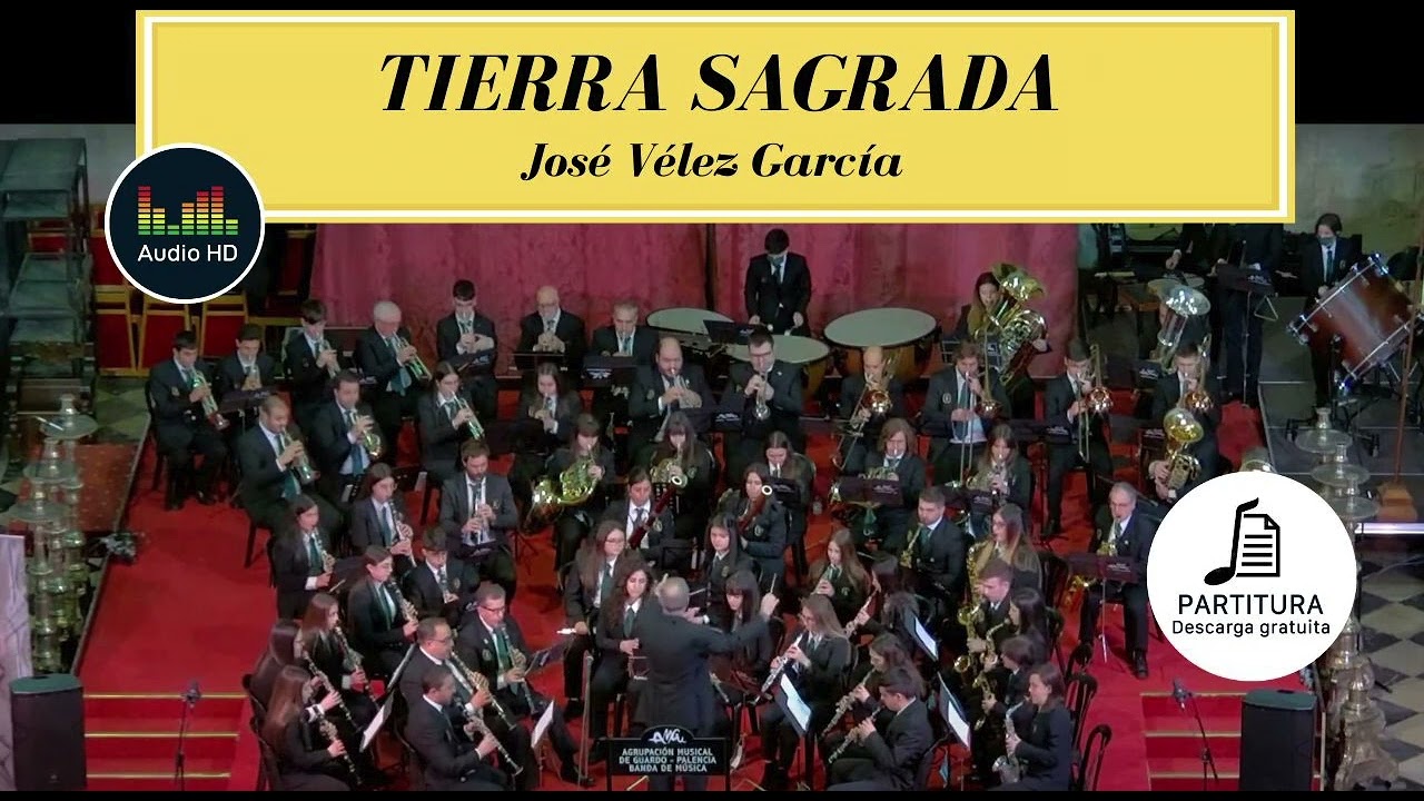 Tierra Sagrada. Marcha de procesión. José Vélez García