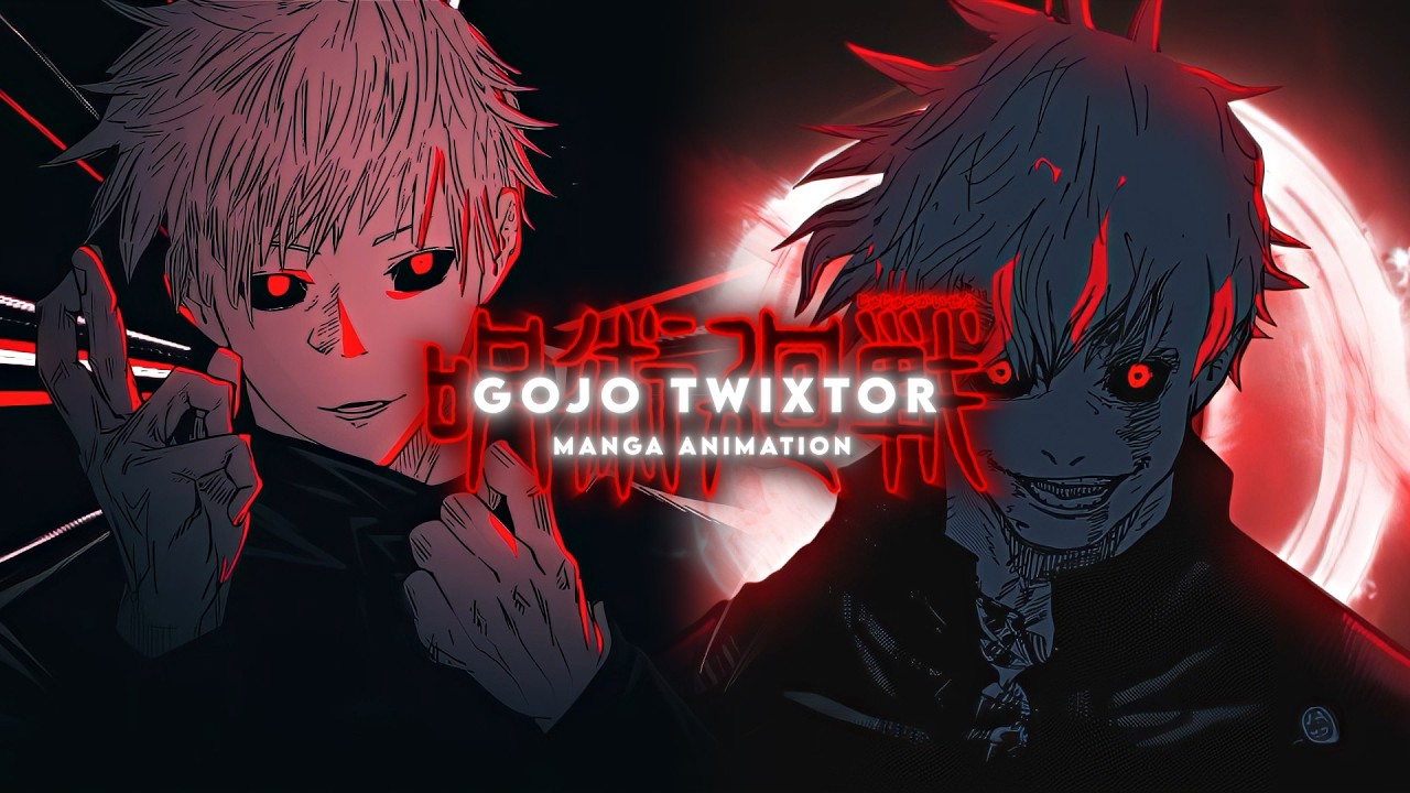 Gojo Satoru Manga Animation | Twixtor Clips | Jujutsu Kaisen