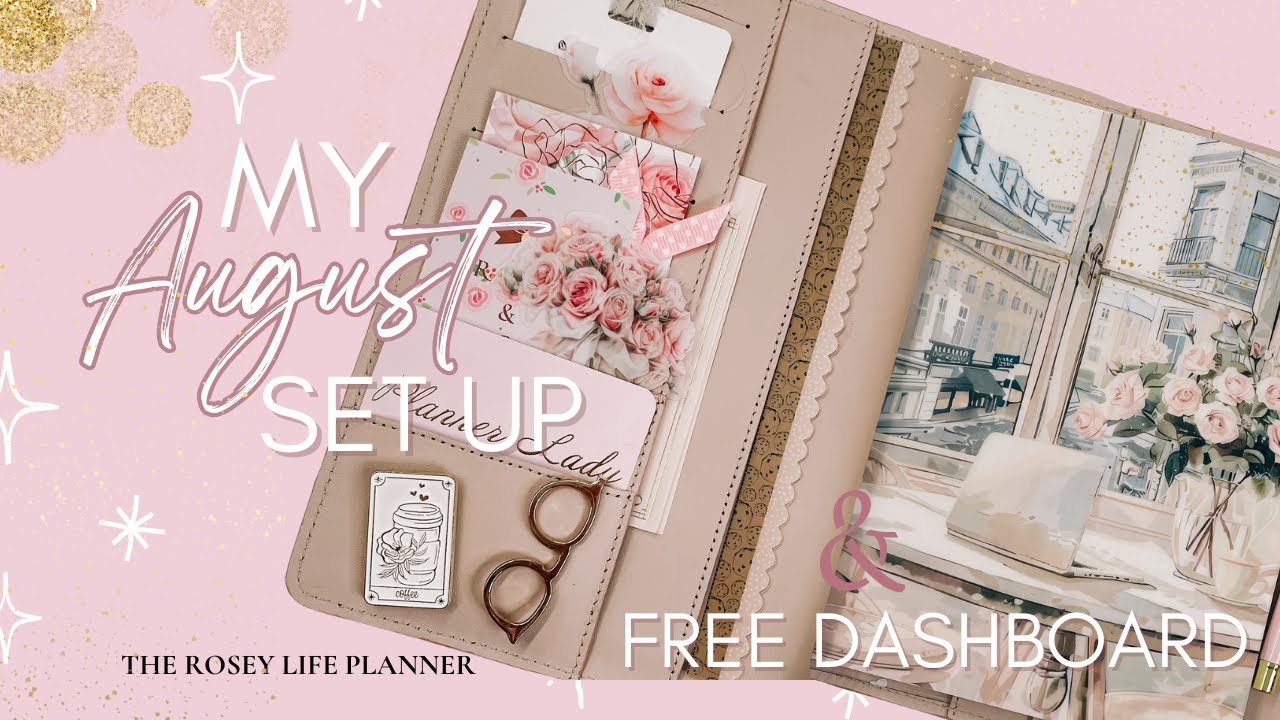 Plan with Me : Set up my A5 Monthly, Weekly & Daily Planner Sections - Hobonichi Style Layout Ideas