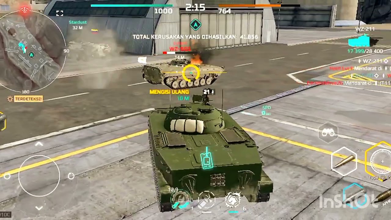 Apakah tank marine ini mampu bertarung ⁉️, MWT tank battles