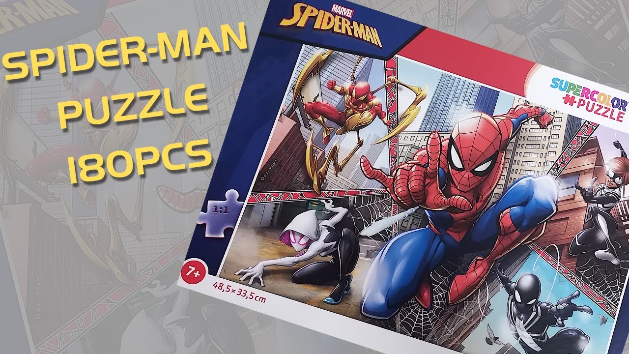 spiderman puzzle 180pcs
