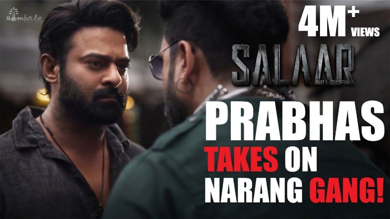 PRABHAS STANDS TALL AGAINST NARANG! 👊🔥 | Salaar Movie Scene | Hombale Films