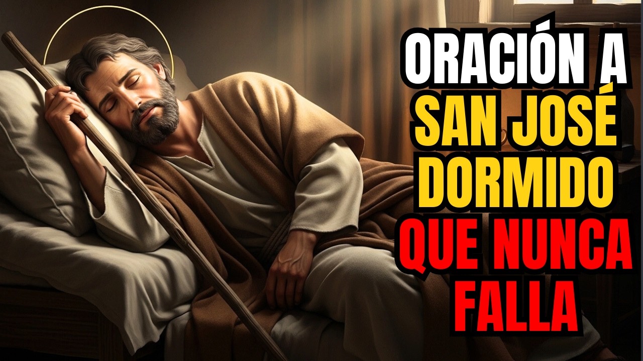 COLOCA TU PETICIÓN BAJO LA ALMOHADA DE SAN JOSÉ - ORACIÓN PODEROSA QUE NUNCA FALLA