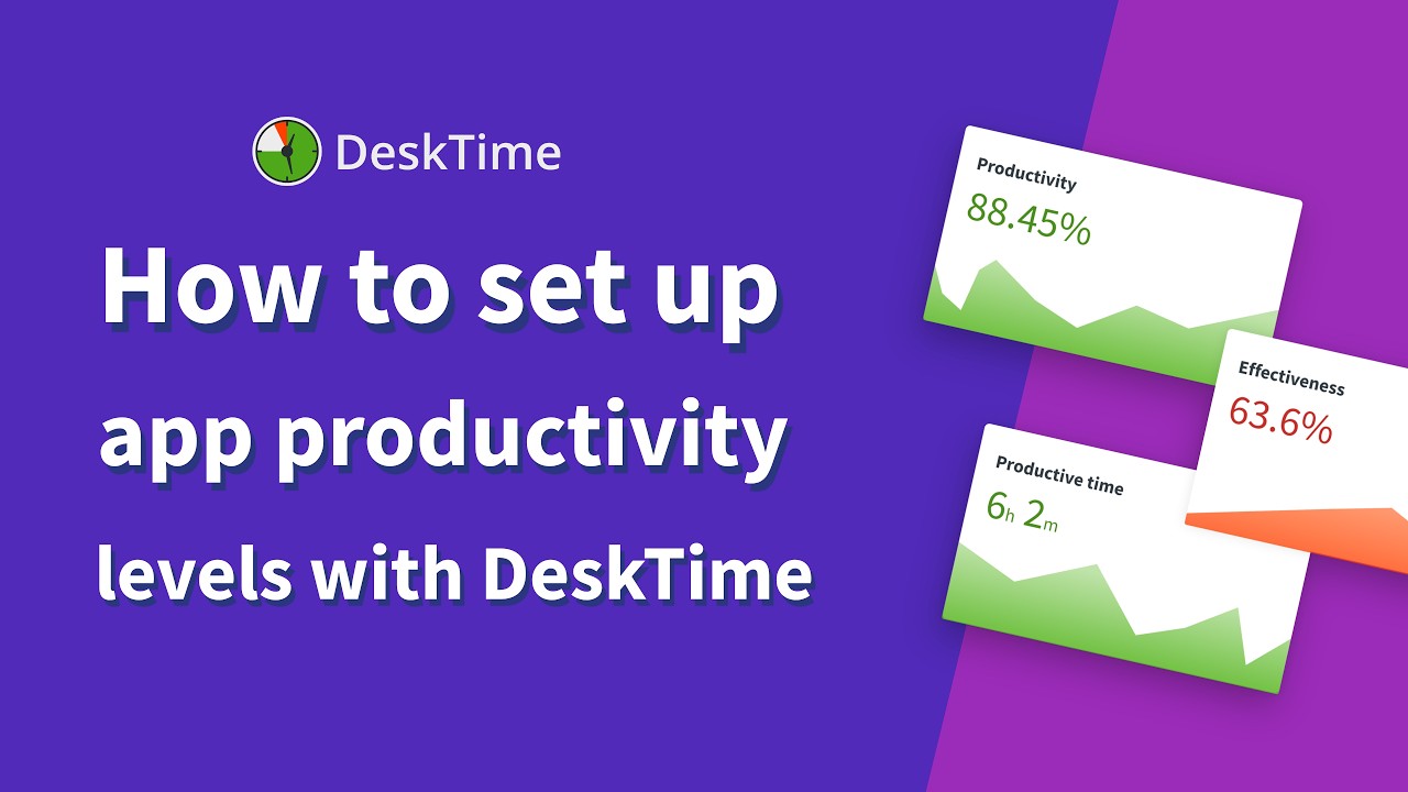 How to Set Up Productive and Unproductive Apps | DeskTime 2024