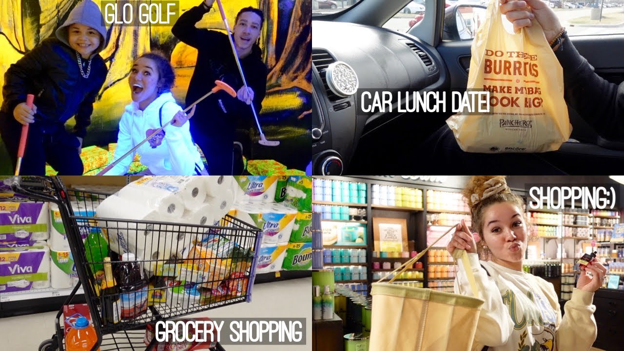 *VLOG* GLO GOLF, SHOPPING, RELAX TIME, GROCERIES, ETC.