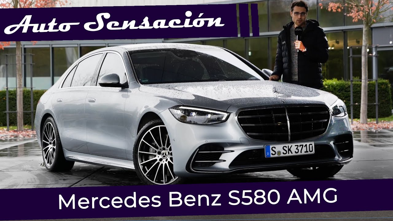 Prueba nuevo Mercedes Clase S 2021 ESPAÑOL  S580 V8 AMG  V223 (W223)