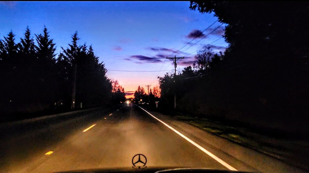 Dusk Drive Mercedes-Benz C230 Kompressor Sport Sedan 