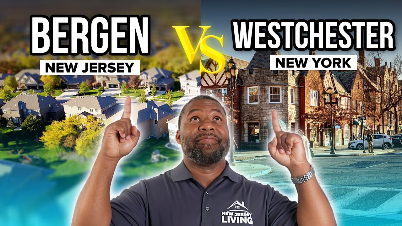 Living in BERGEN COUNTY New Jersey vs WESTCHESTER COUNTY New York | Should I Move to NJ or NYC