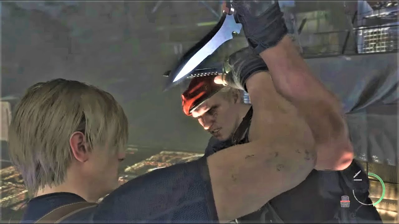 Fighting Krauser, but you played Sekiro too much