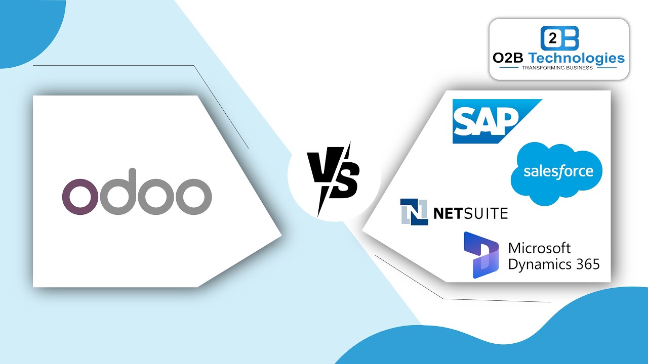 ERP Comparison Guide: Odoo vs SAP vs Salesforce vs NetSuite vs Microsoft Dynamics