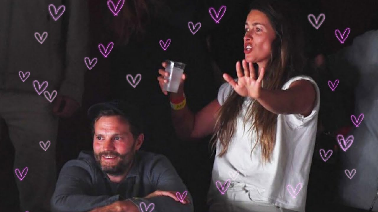 🥰 NEW! JAMIE DORNAN AND AMELIA WARNER At The HAIM Concert At The Stepherds Bush Empire In London ♥️