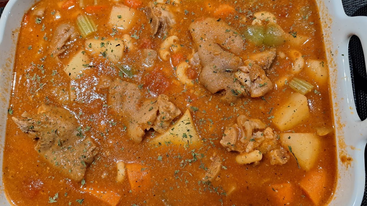 Southern Style Pig feet Stew !!!!