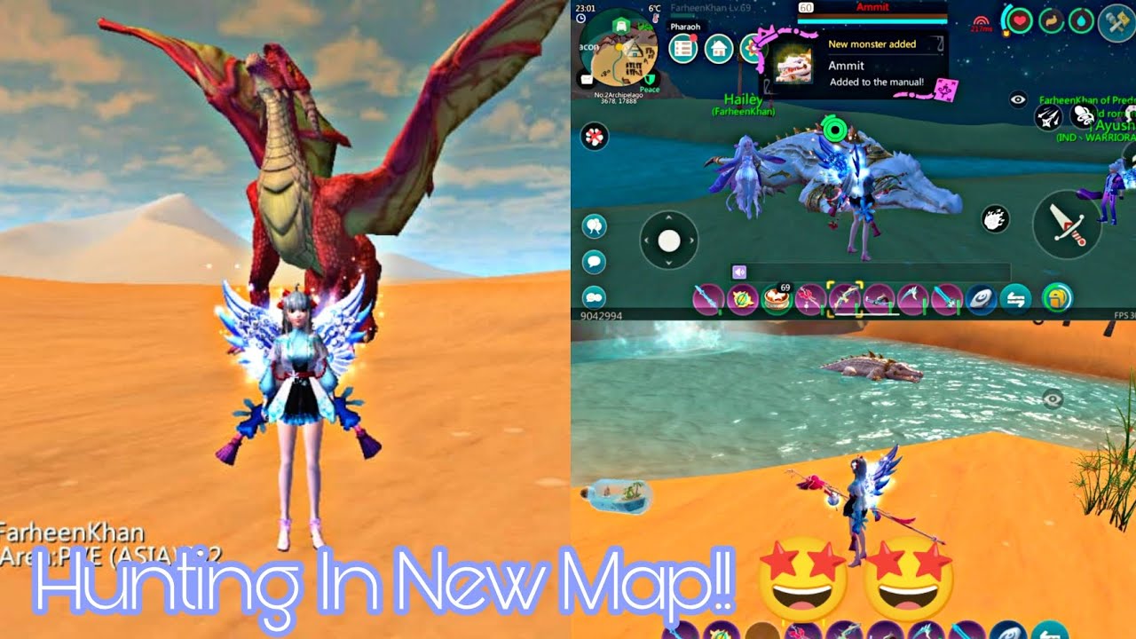 Hunting In New Map.. After Maintenance... Got MD😮🥰 | Utopia Origin | PVE702 #utopia #pve702 #newmap
