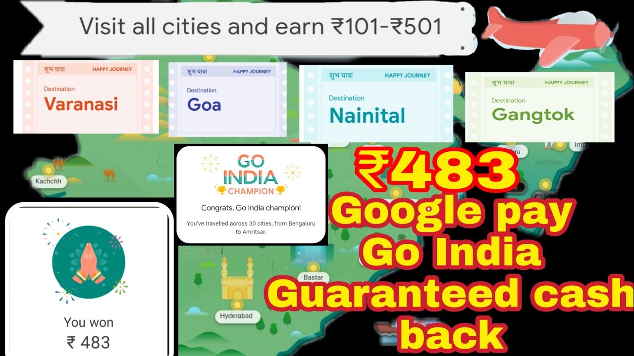Google pay go India offer completed
