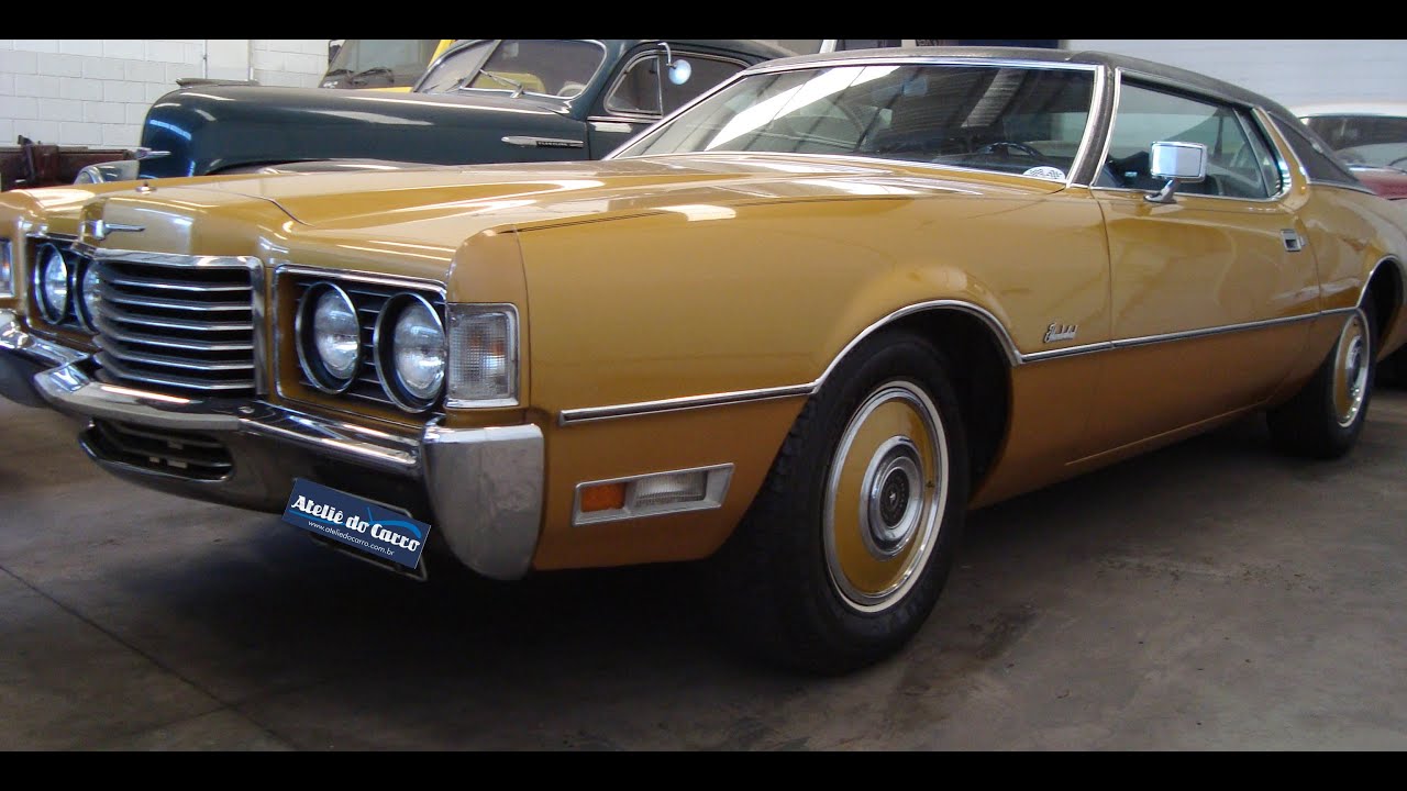 Ford Thunderbird 1972 - Um show americano sobre rodas! Ateli&ecirc; do Carro