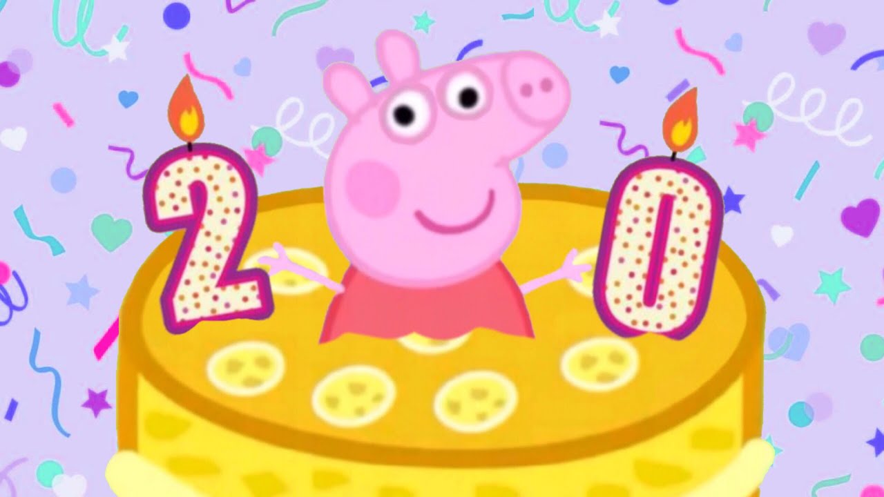 i edited peppa pig for the show’s 20th anniversary (part 16 & VERY early) 🎂🥳🎉