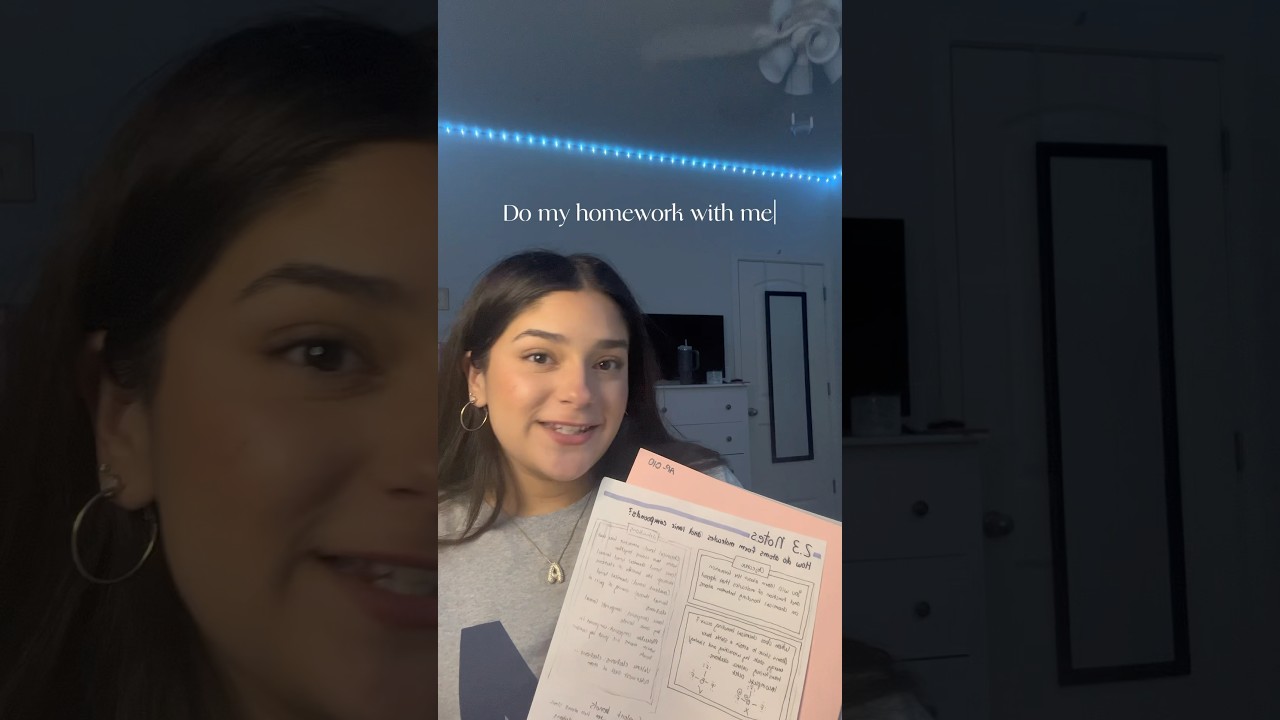 Do my homework with me #fyp #homework #backtoschool #school #aesthetic