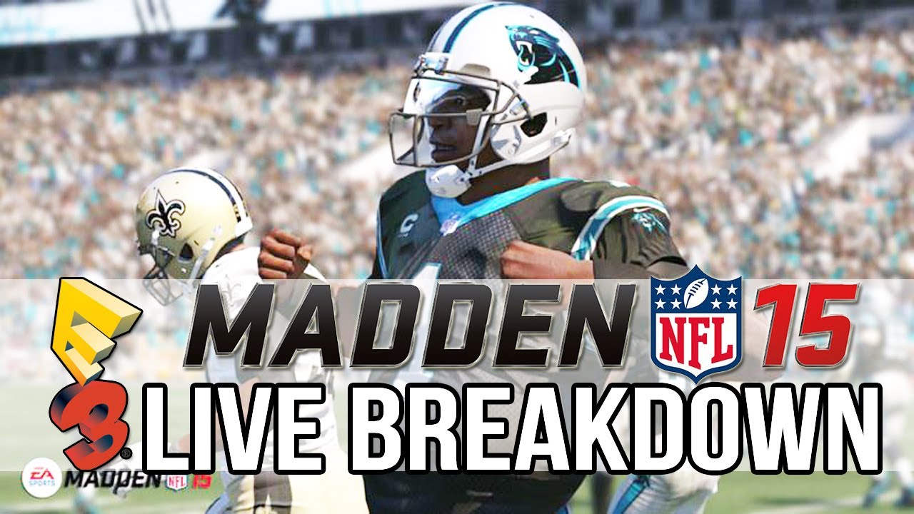 MADDEN 15 - LIVE GAMEPLAY BREAKDOWN - ANALYSIS - REVIEW