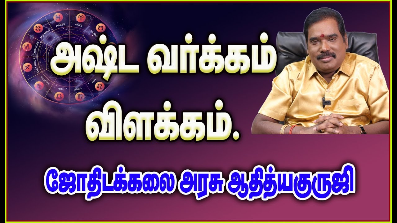 0466 - Ashtavarkam Guruji's explanation.அஷ்டவர்க்கம் குருஜி விளக்கம்.#adityaguruji  #gurujitvvideos