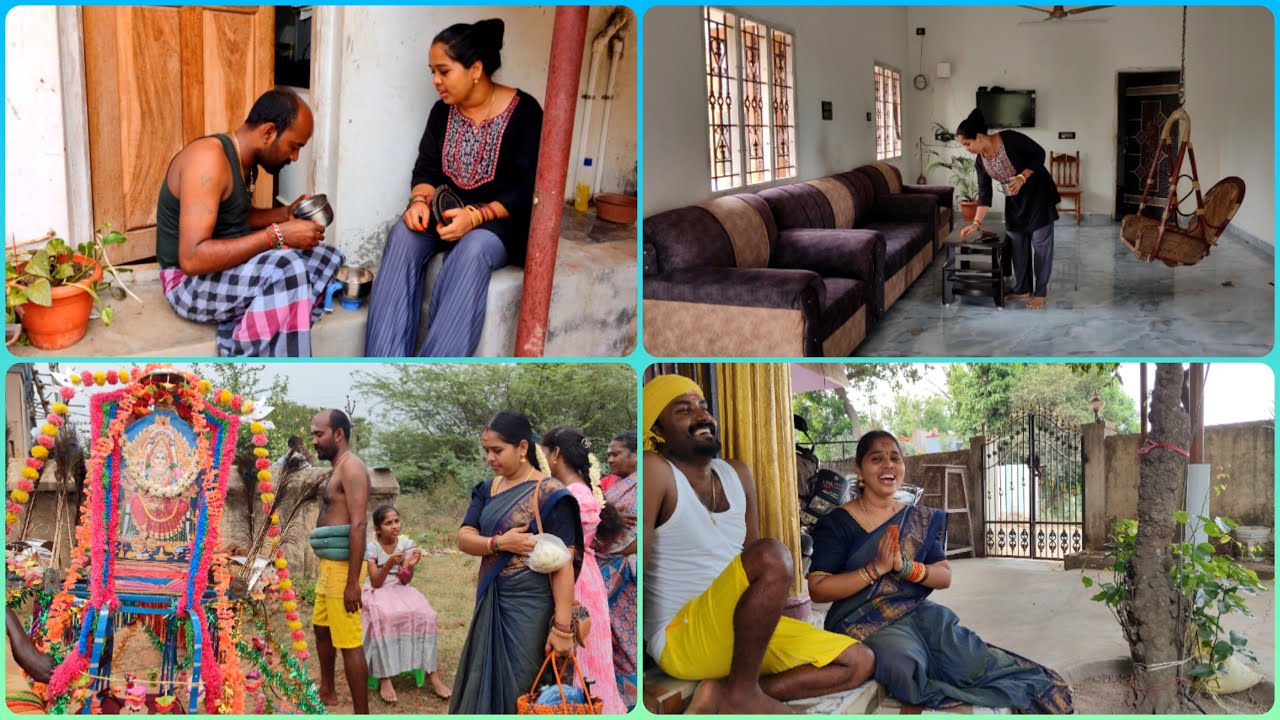 💁🏻‍♀️இந்த வருஷம் நான் தீ மிதிக்கல🔥 இப்படி ஒரு home tour 😅🗓️Arp12,2025 #home #vlog #tamil #muthulakki