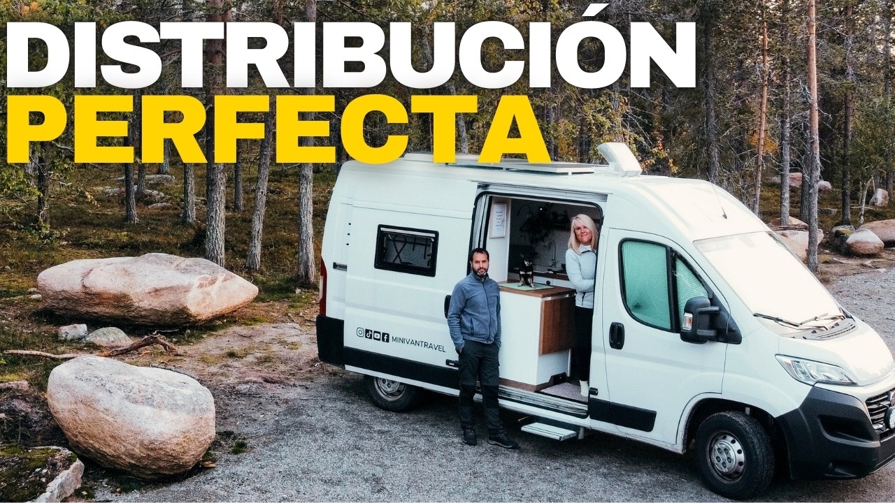 🏅La MEJOR CAMPERIZACIÓN para DUCATO L2H2 ⭐VANTOUR FURGONETA CAMPER con DUCHA 🚿 CAMPERIZADA a MEDIDA