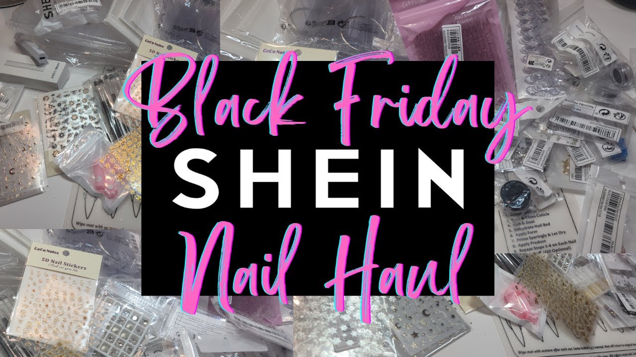 Shein Black Friday Nail Haul | Shein Nail Haul | 2023 Black Friday Nail Haul #nailhaul #nailart